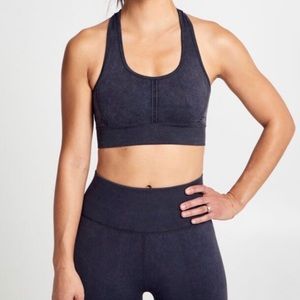 Soulcycle braided back seamless bra